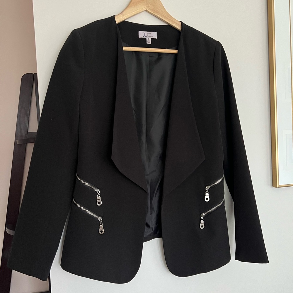 Jules & Leopold Black Blazer Modern Tailored Fit